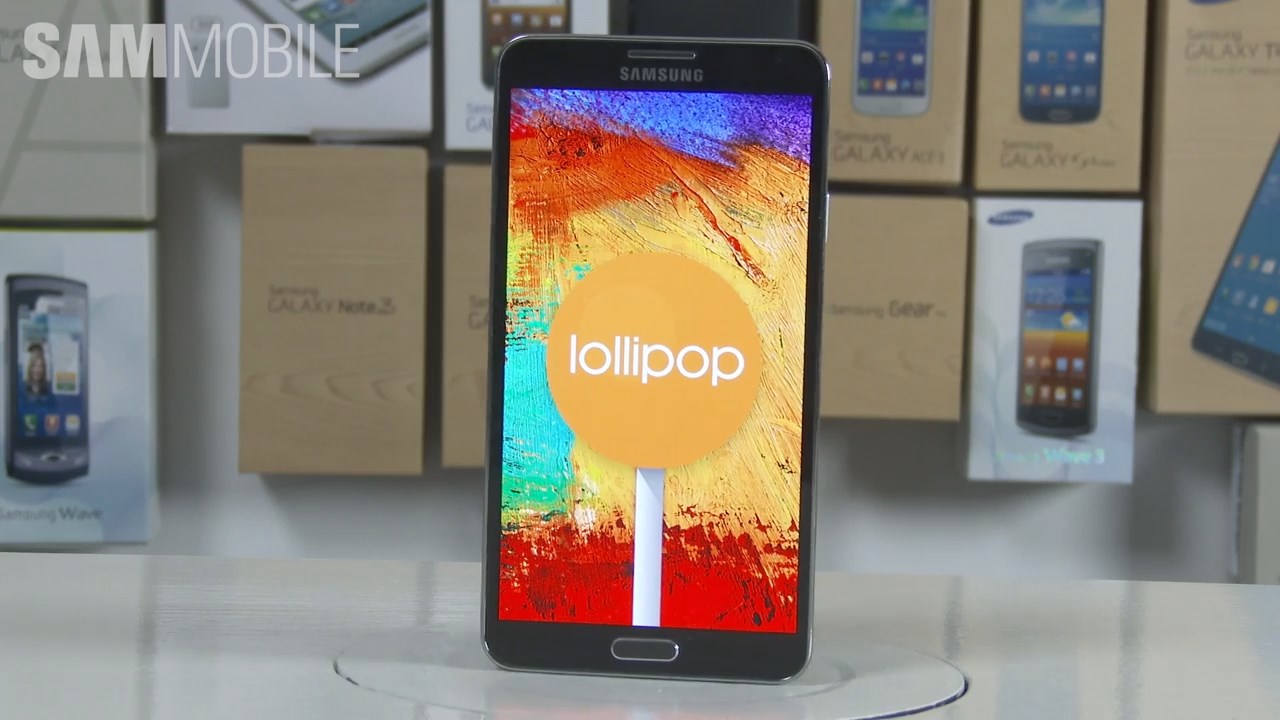 Android 5. Lollipop Galaxy Note 3