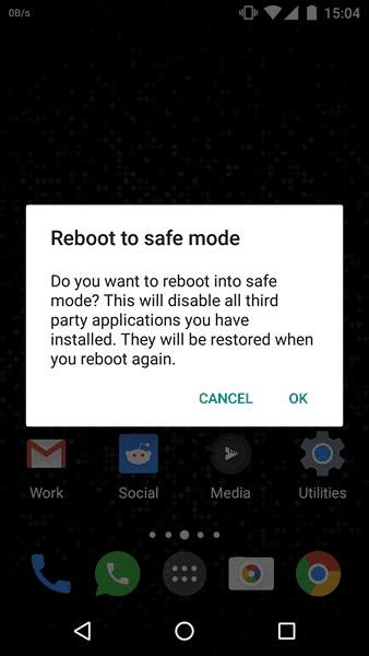 android-mode-sécurise