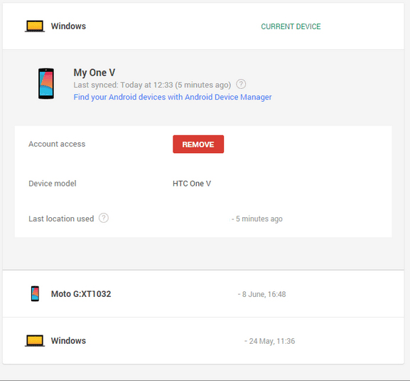 se-deconnecter-android
